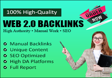 I will create 300 high quality DA manual Web 2.0&nbsp...
