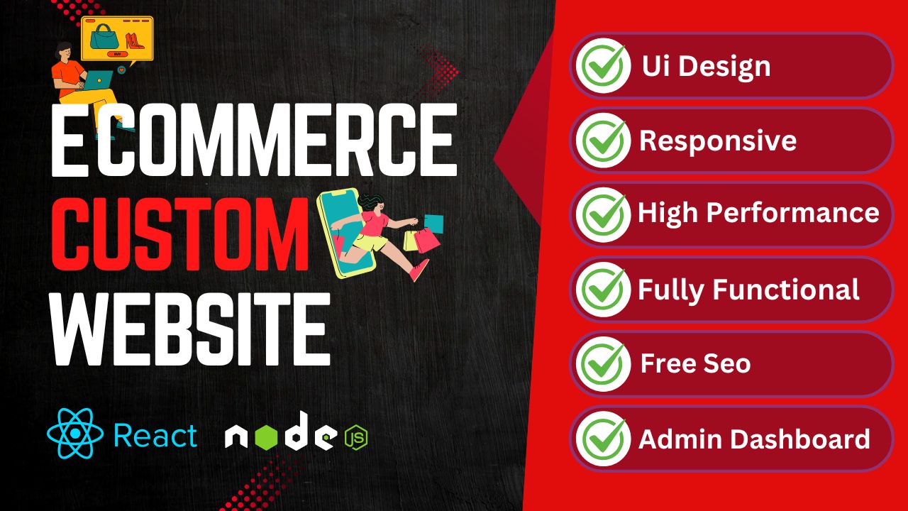 i will build a modern and high performance shopping w...