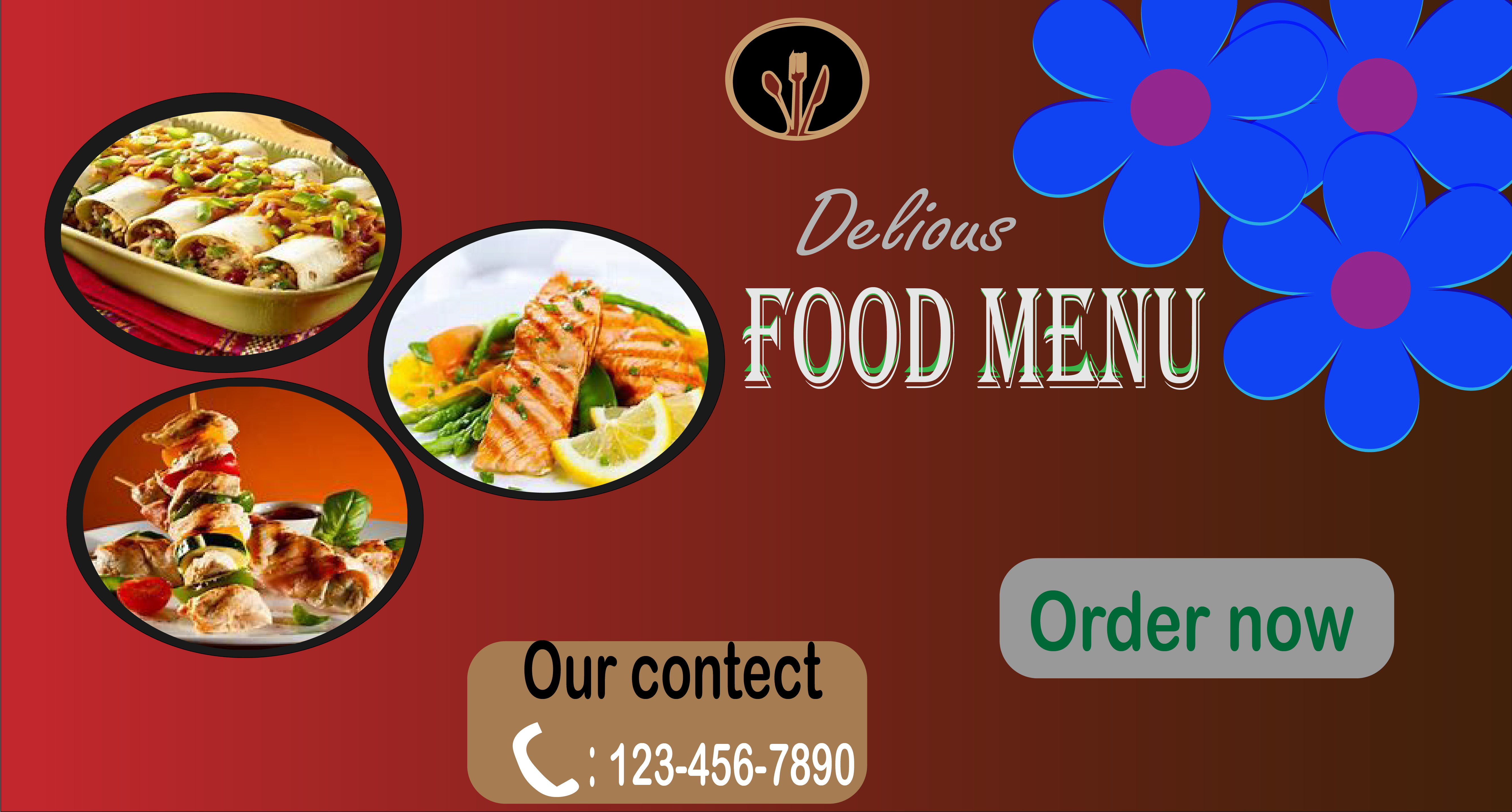 Food thumbnail design for your companies