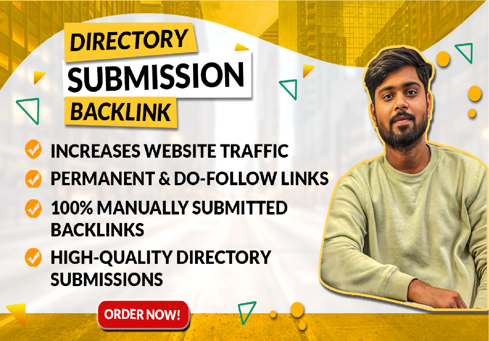 I Will Create 100 Directory submission backlinks High...