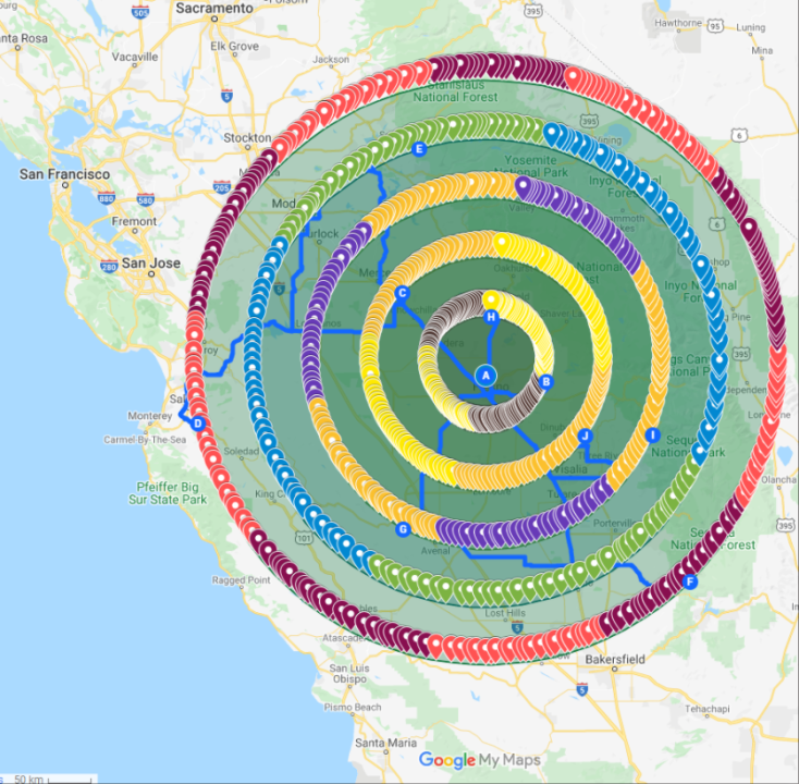 You will get 2000 Google Maps Citation & 100 loca...