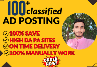 120+ High-Quality Classified Ad Posting Backlinks for...