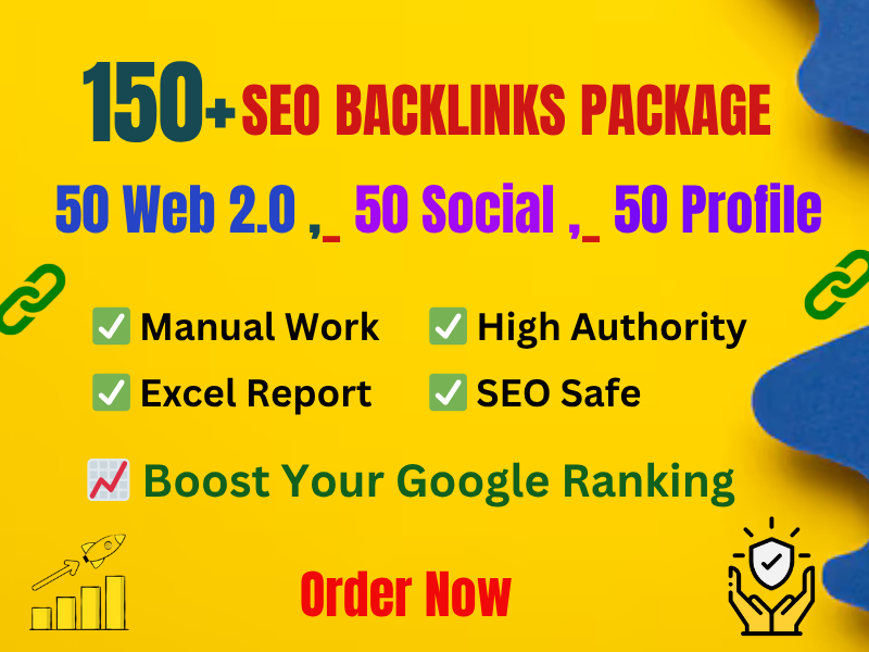 Get 150+ Powerful Manual SEO Backlinks to Skyrocket Y...