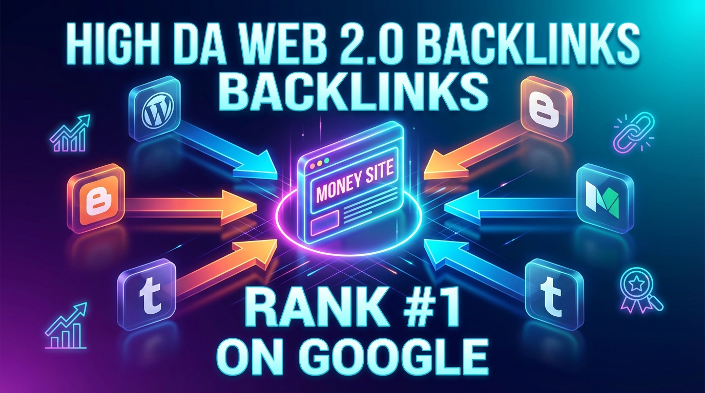 I Will Create High Quality 20 Web 2.0 Backlinks to Bo...