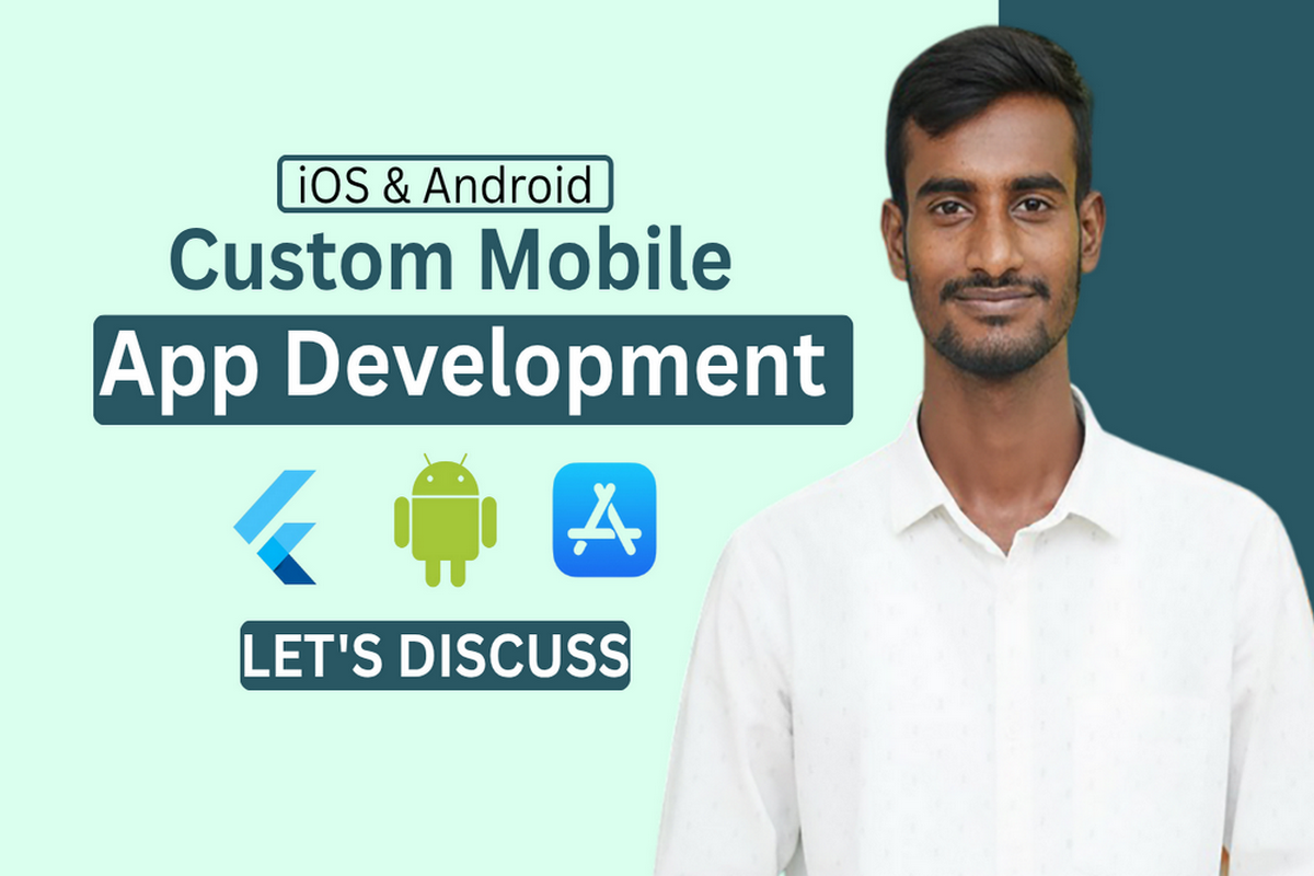 I will do mobile app development, flutter developer ...