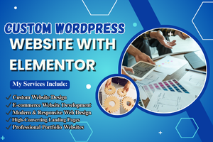 Custom WordPress Website with Elementor