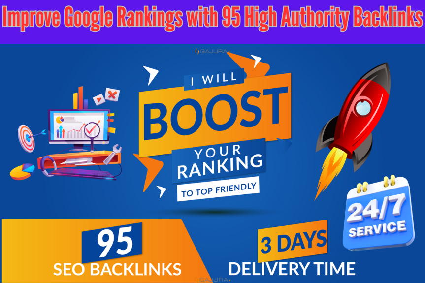 Improve Google Rankings with 95 High Authority Backli...