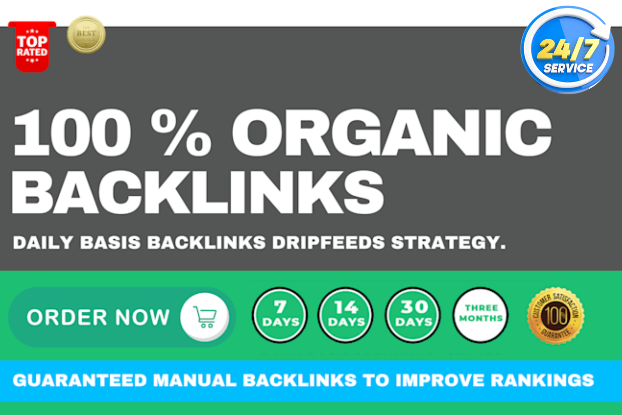 Rank your website daily with high-quality backlinks a...