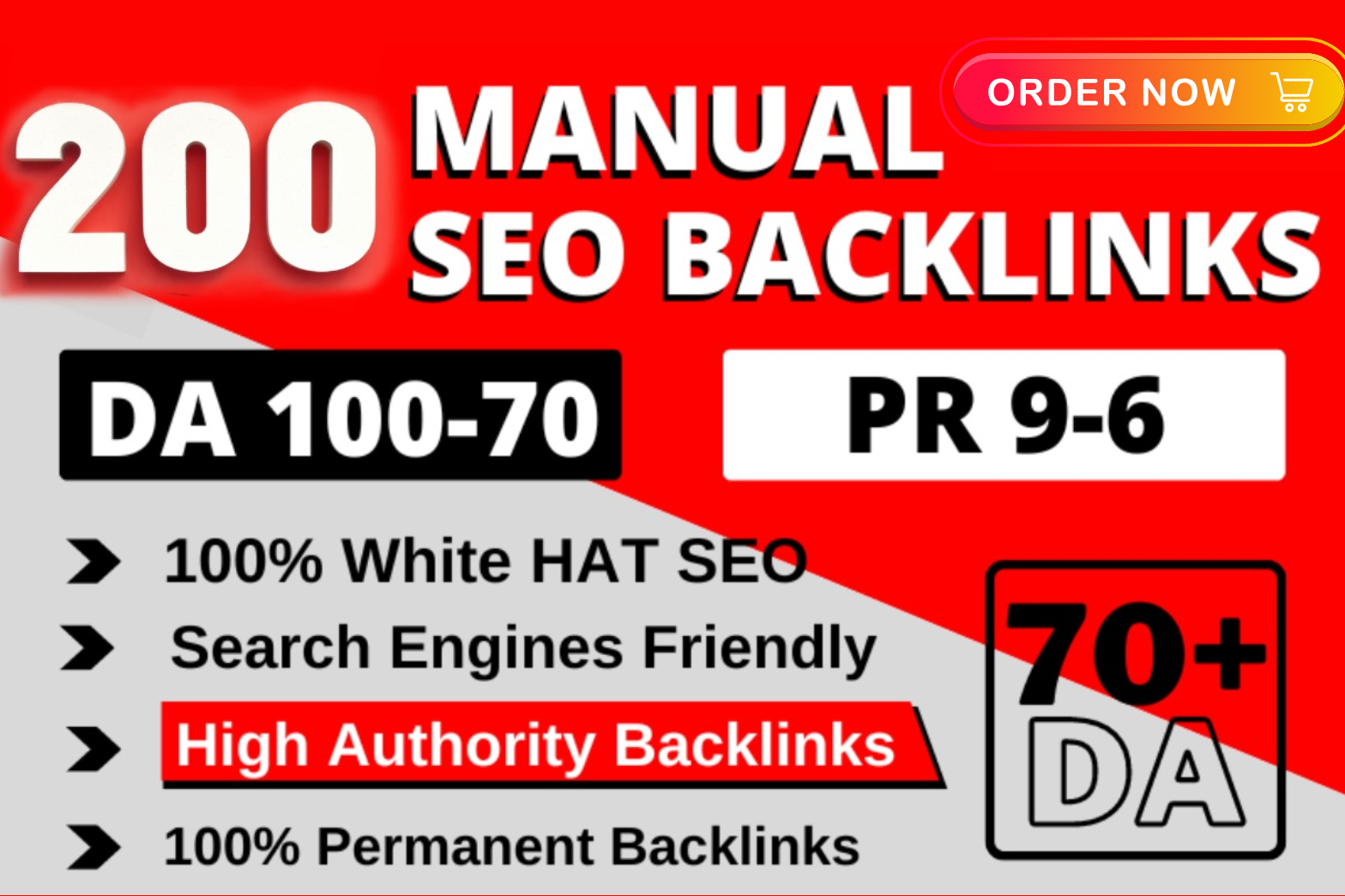 200 Manual High Authority SEO Backlinks