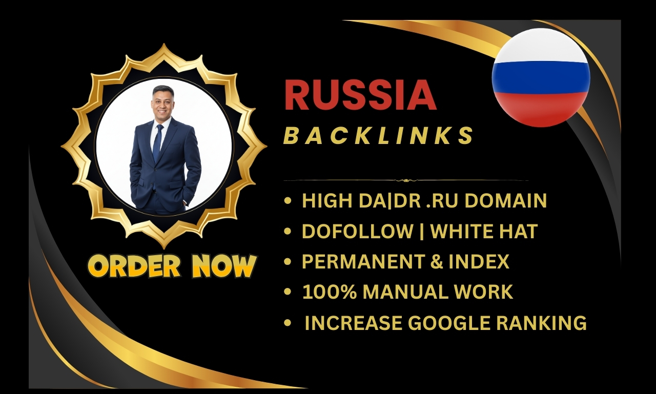 High Authority Russian Backlinks from. RU Domains - 1...