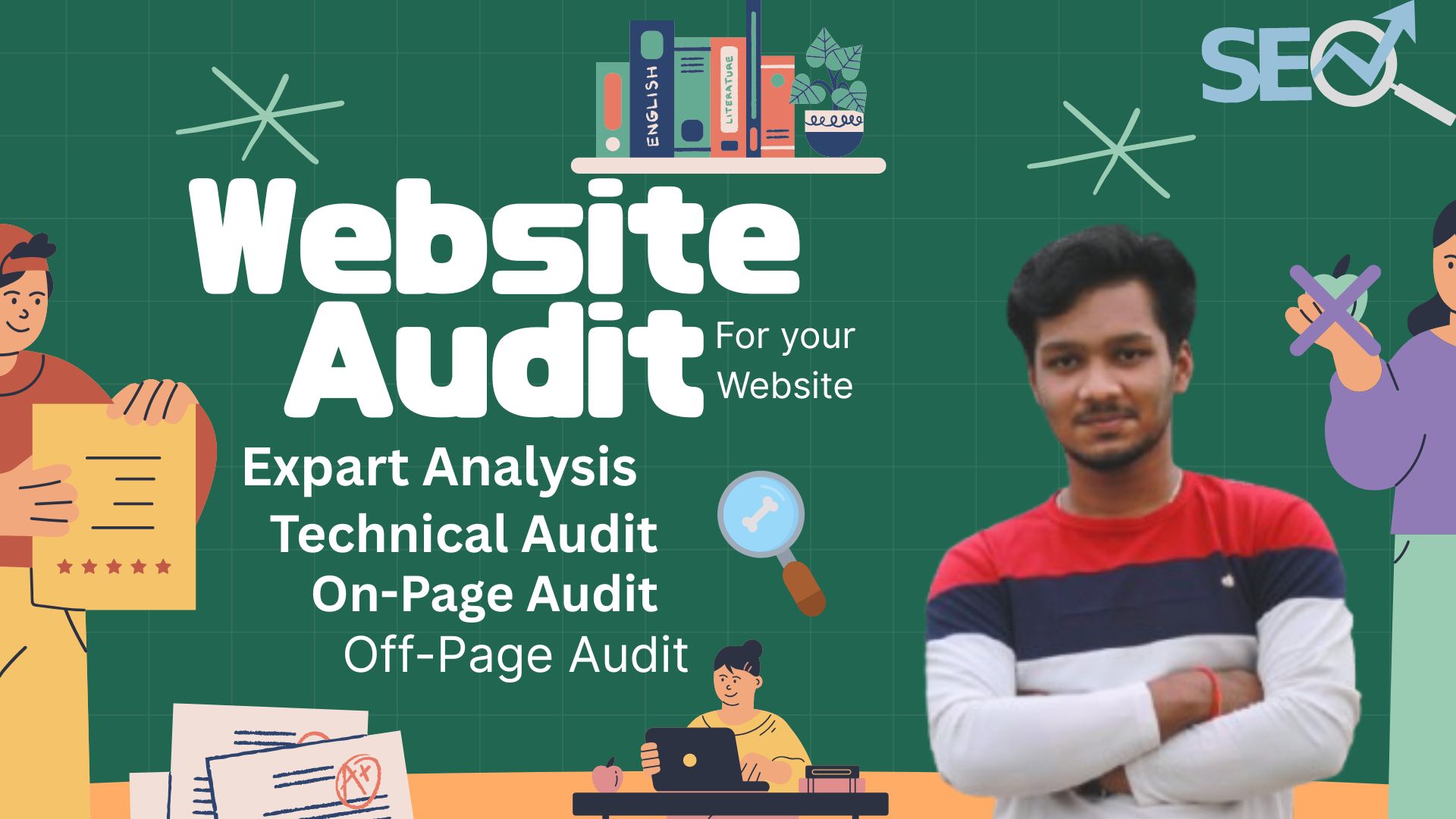 I will do advance website audit report for your websi...