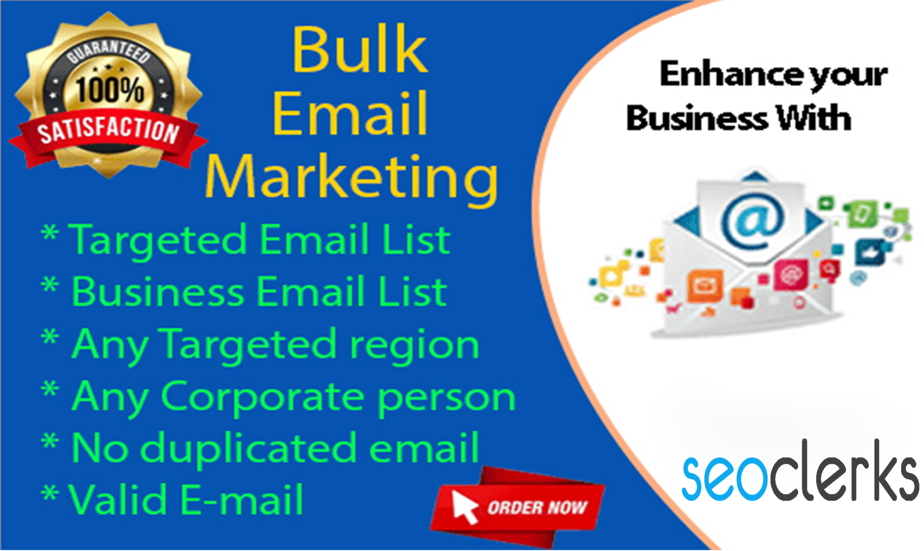 I Will Provide Verified Email Lists for Targeted Emai...