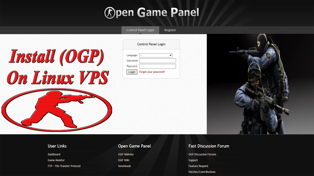 I will install Open Game Panel & Agent OGP on any...