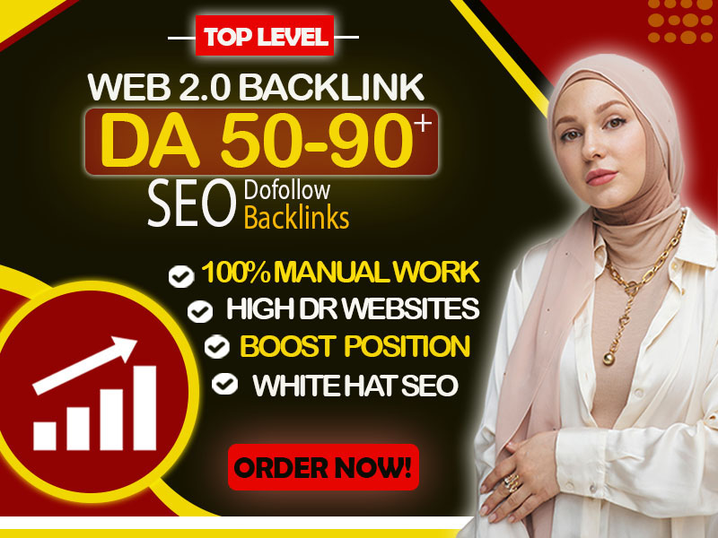 I Will Build 100 Custom Web 2.0 Backlinks with High D...