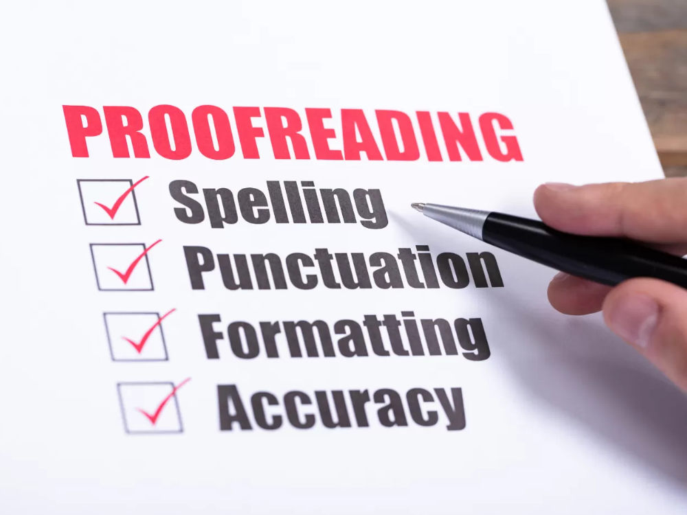 Proofreading and Editing Your Document