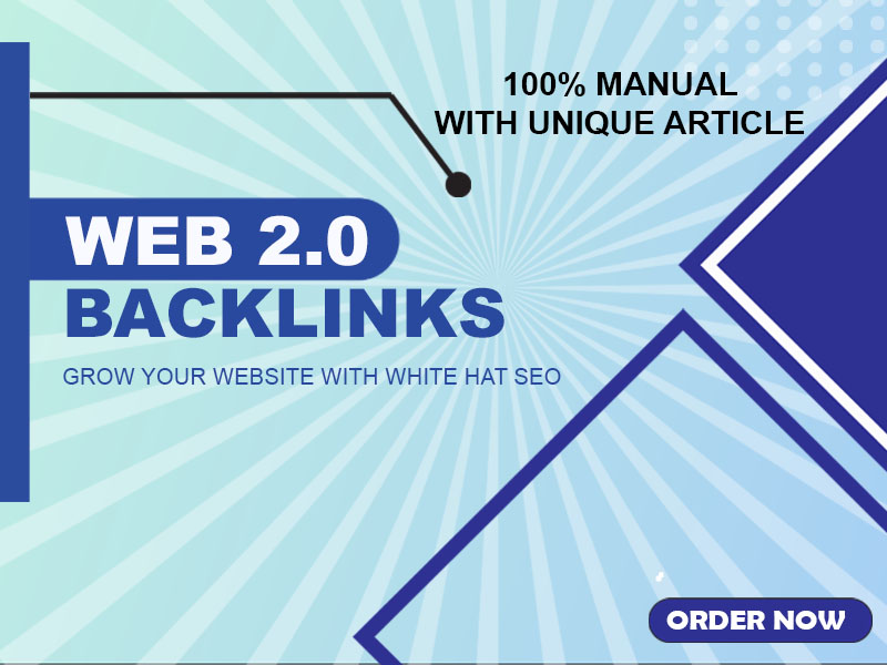 I will create 100 High Web 2.0 backlinks using unique...
