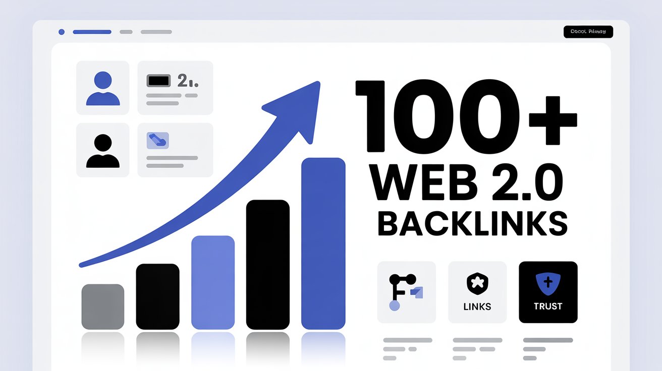 I Will Build 100+ High Authority Web 2.0 Backlinks to...