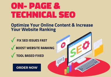 I Will Fix Structure and Performance-Based SEO Issues...