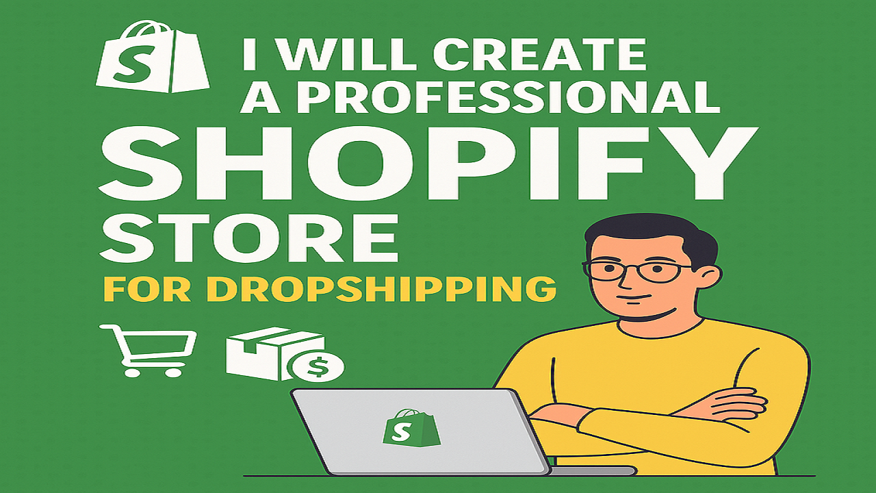 I Will Design a Winning Shopify Dropshipping Store wi...