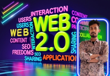 I will manually create 50 powerful Web 2.0 backlinks ...