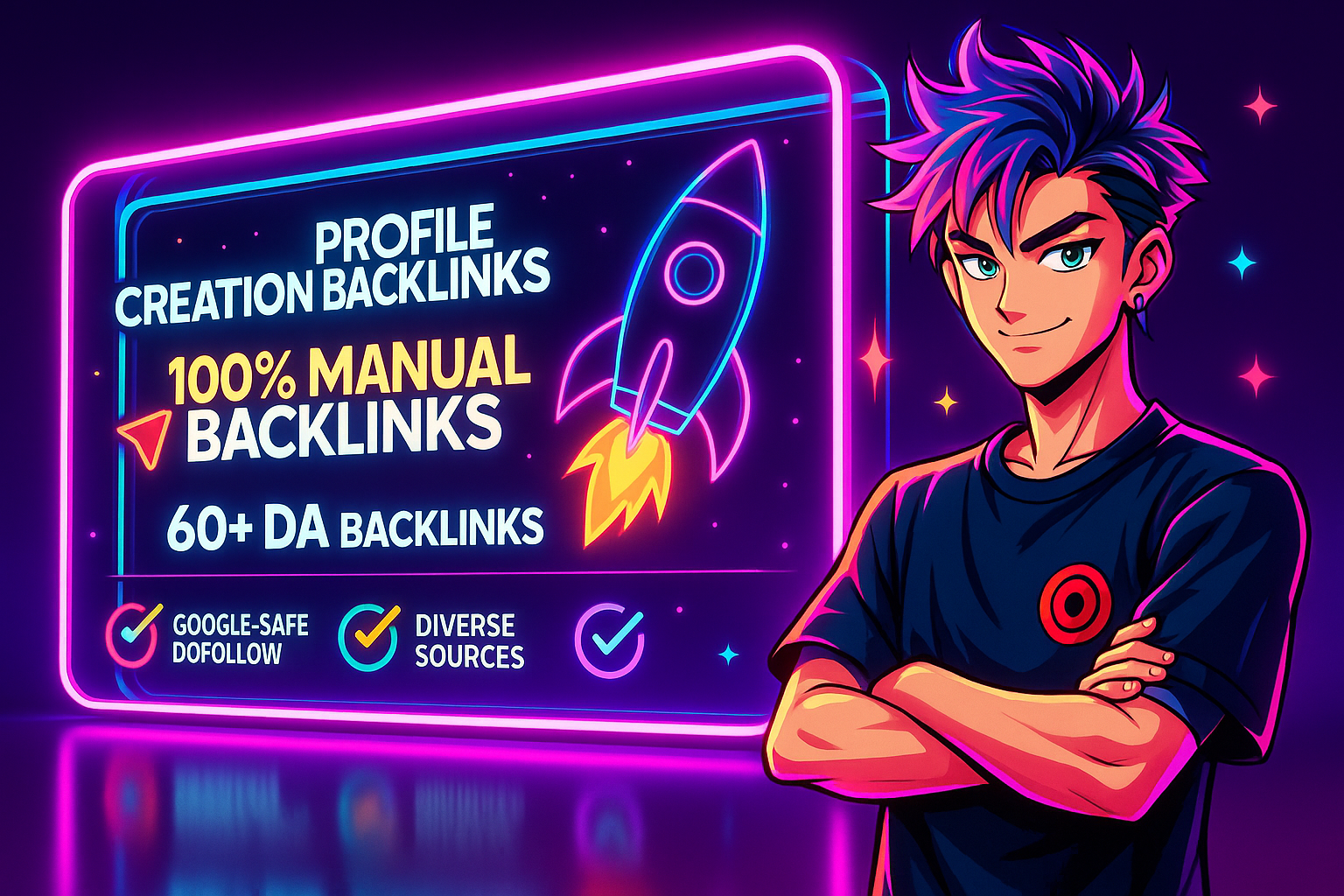 I Will Build 50 High-Quality Manual Profile Backlinks...