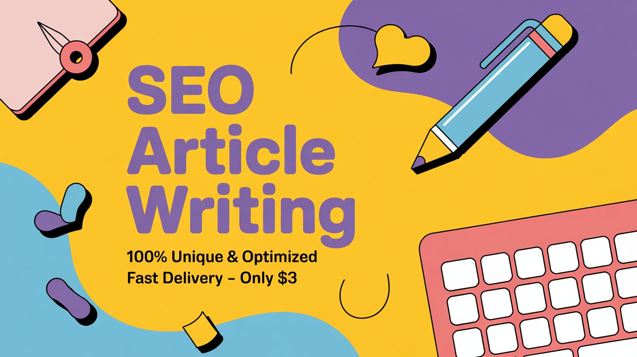 I will write 100 unique and SEO optimized article up ...