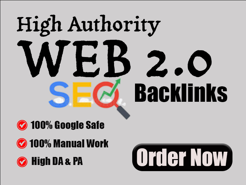 I will Create 100 High Quality WEB 2.0 BAcklinks