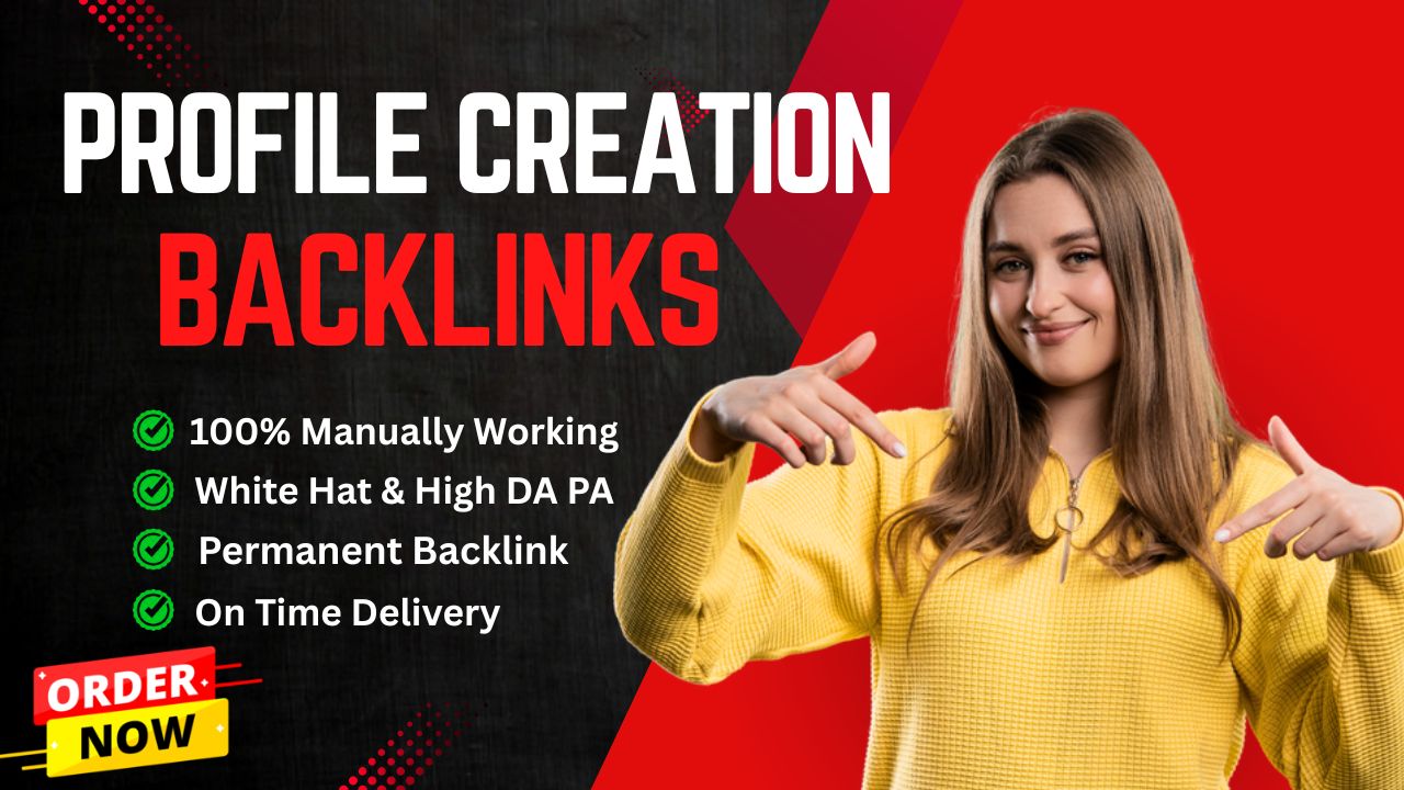 I will do 500 high authority profile creation backlin...