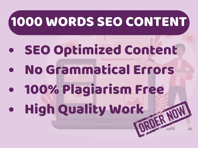 I'll Write Unique Content to rank up your website ove...