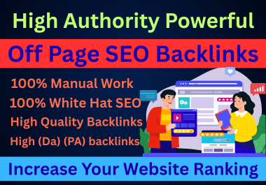 I will do High Authority Powerful 100 Off Page SEO Ba...