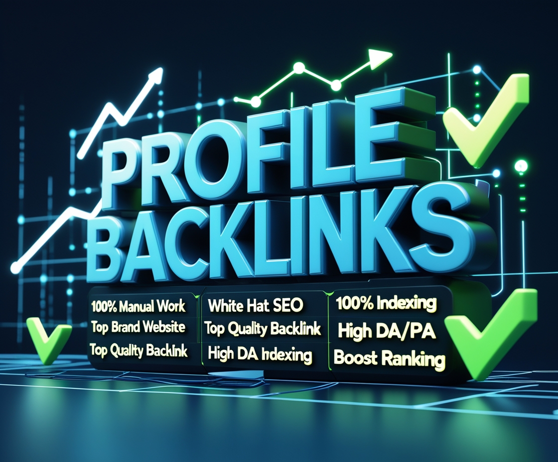 Create 60 High Quality Profile Backlinks for Safe SEO...