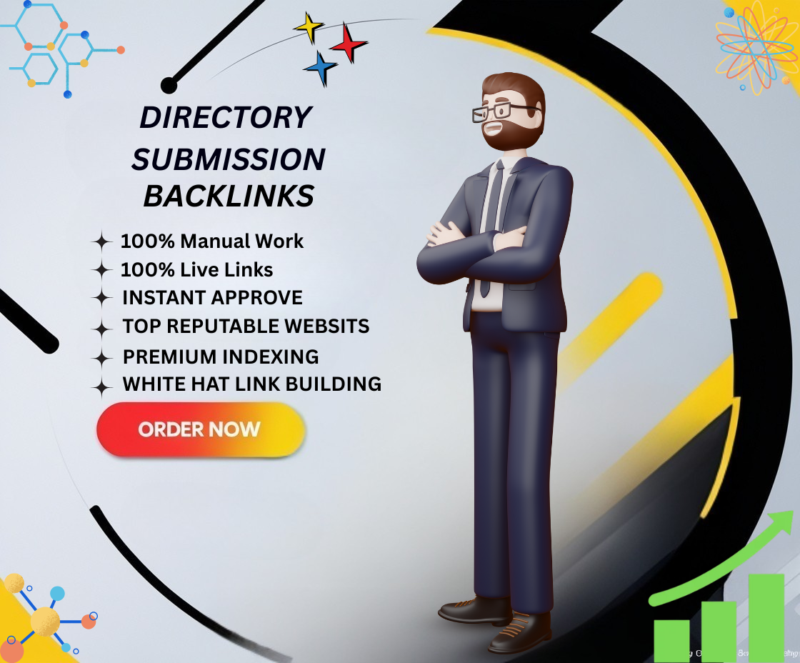 Manually 100 Submit Website to High DA Directory Site...