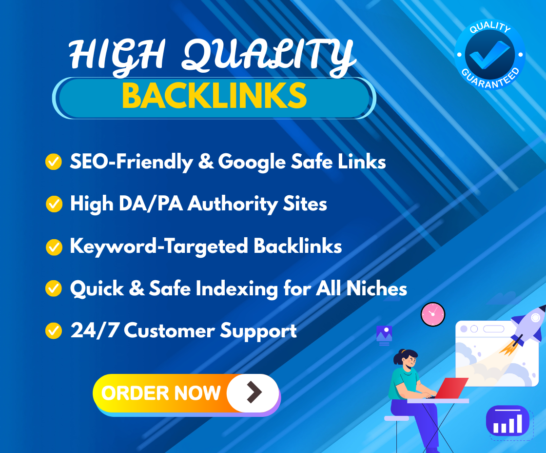 Create 50 High Quality Backlinks to Increase Domain A...