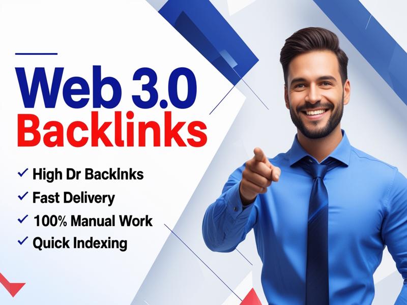 Create 30 high quality Web 3.0 backlinks for powerful...