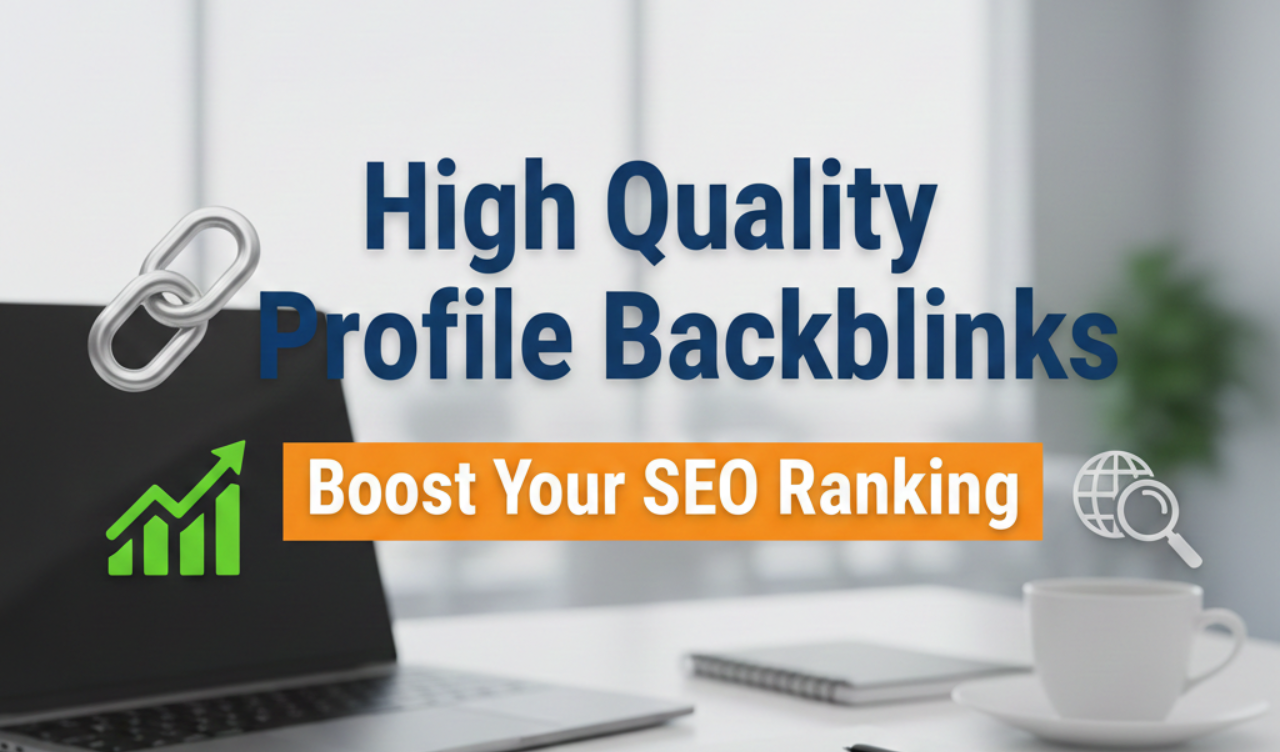 I will create high quality profile backlinks for SEO ...