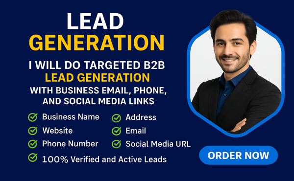 I will scrap google maps for business emails and lead...