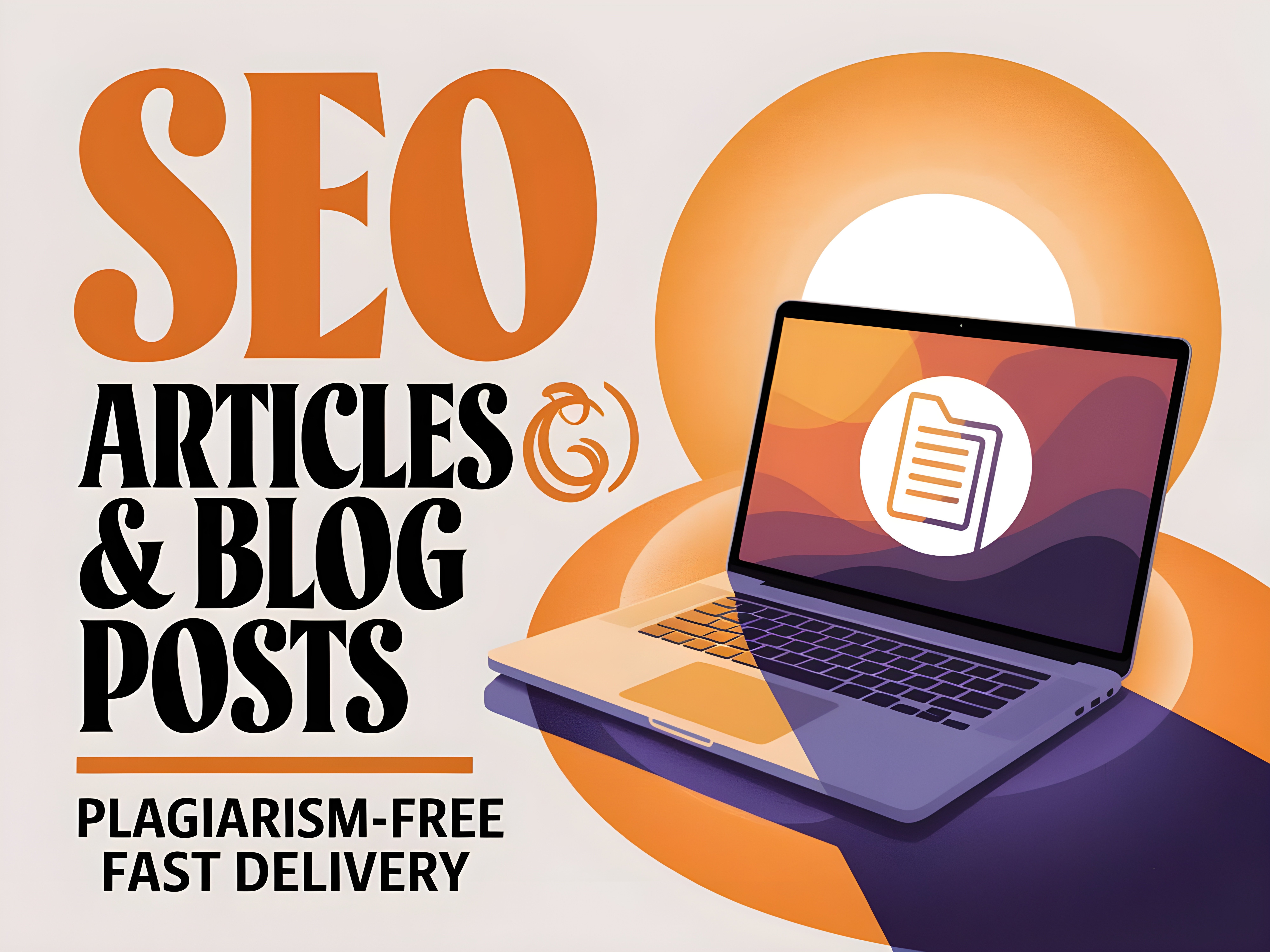 SEO Optimized Blog Posts Unique & Plagiarism-Free...