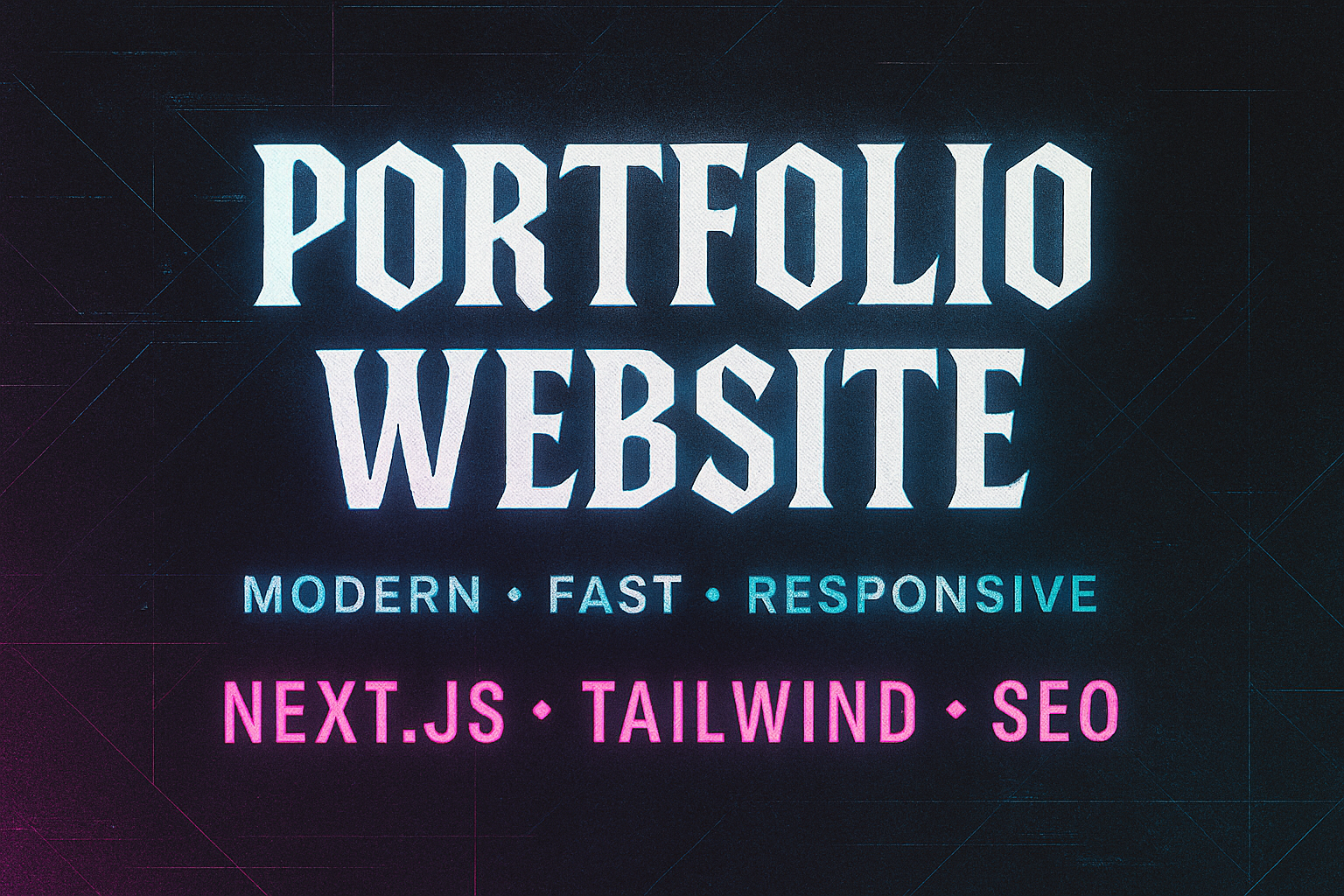 I will design and develop a modern portfolio website ...
