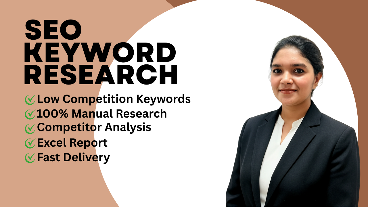 I will do advanced SEO keyword research with low comp...