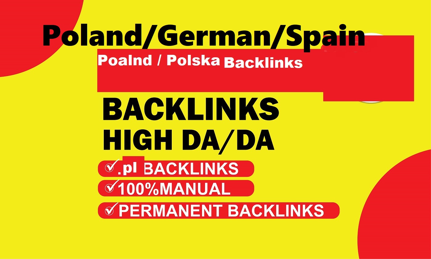 2026 High Quality 60 Germany/Poland/Spanish Backlinks...