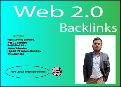 I Will Build Powerful Web 2.0 Backlinks with Unique C...