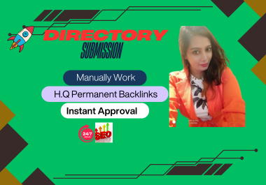 I will do 100 High Quality Dofollow Directory submiss...