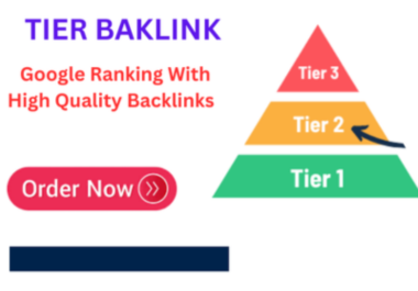 Manual 200 Tier 1, Tier 2 & Tier 3 Backlinks for...