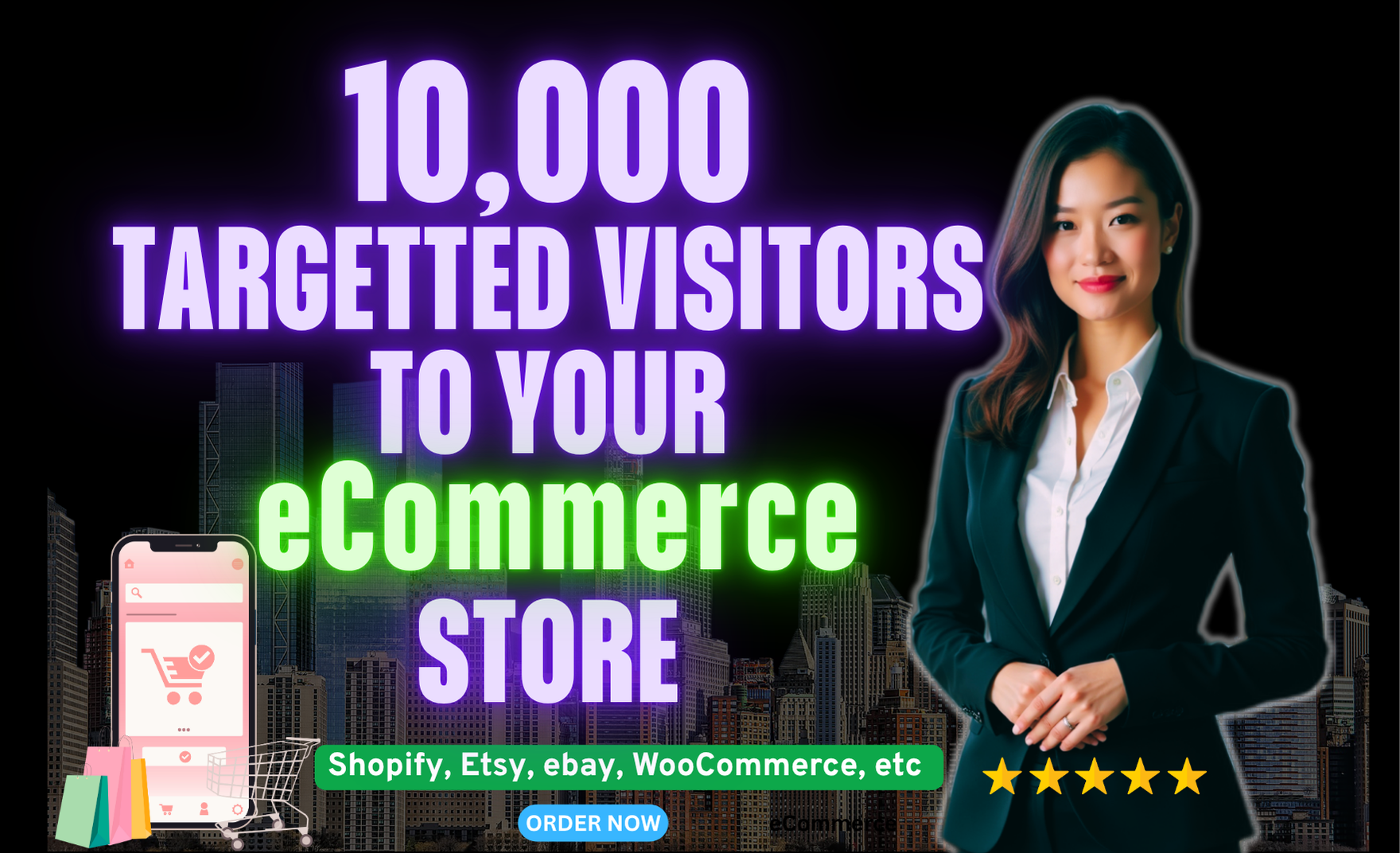 Drive 10,000 Real Targeted Visitors to Your Shopify, ...