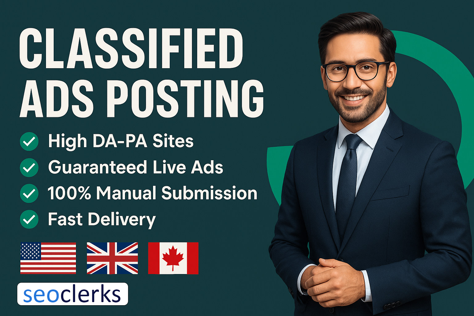 I will post your ads on the USA UK and canada classif...