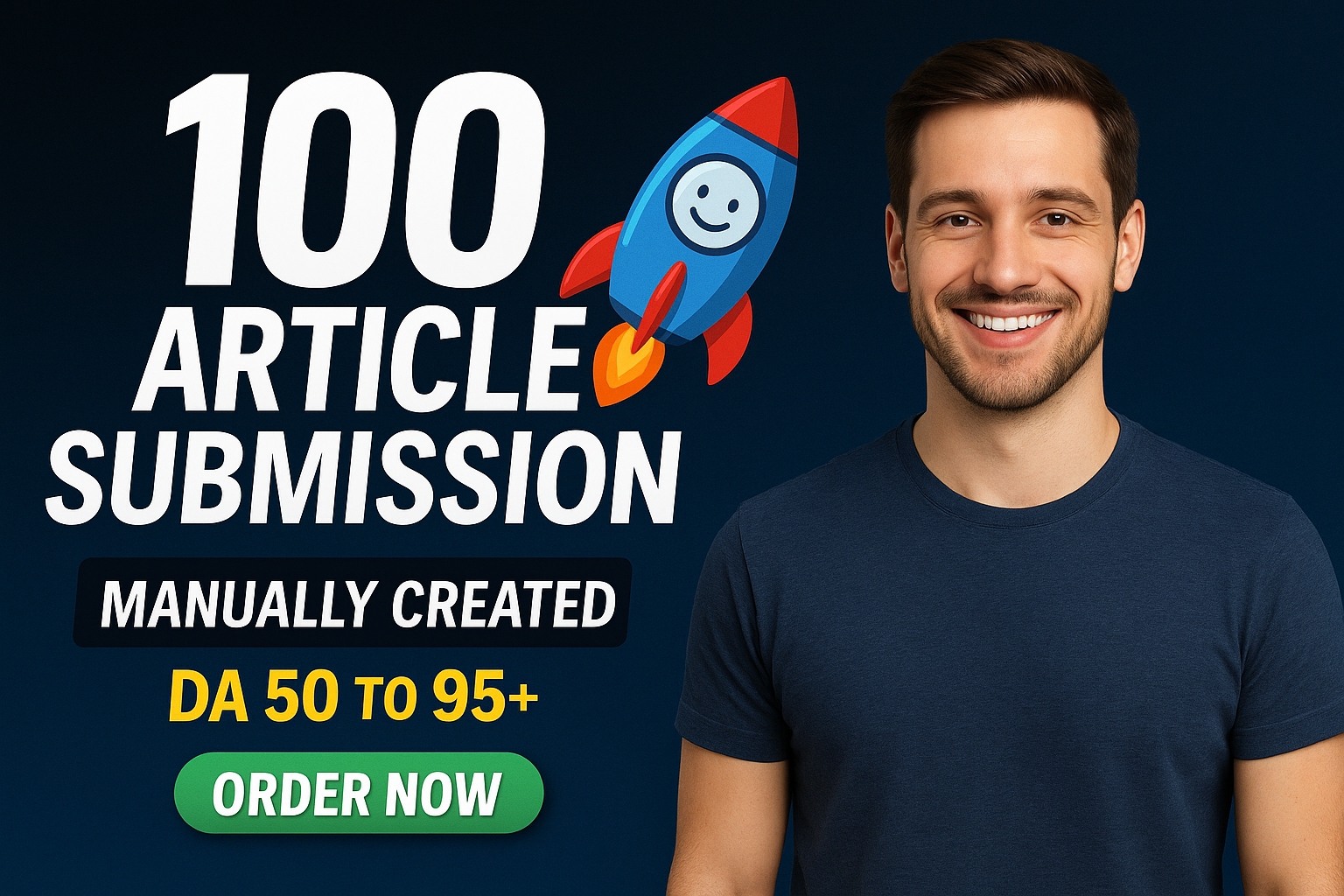 100 High Authority Article Submissions Manual SEO Ser...
