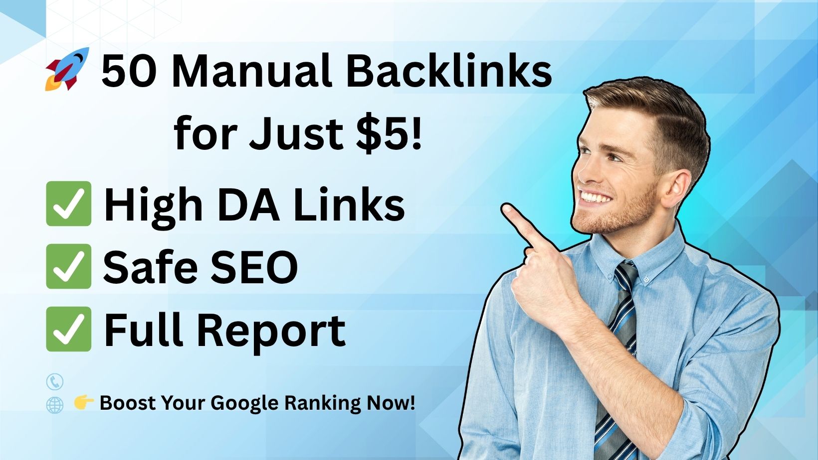 I Will do Create High Quality Manual SEO Backlinks Fo...