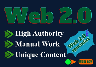 Manual high authority 500 web 2.0 backlinks