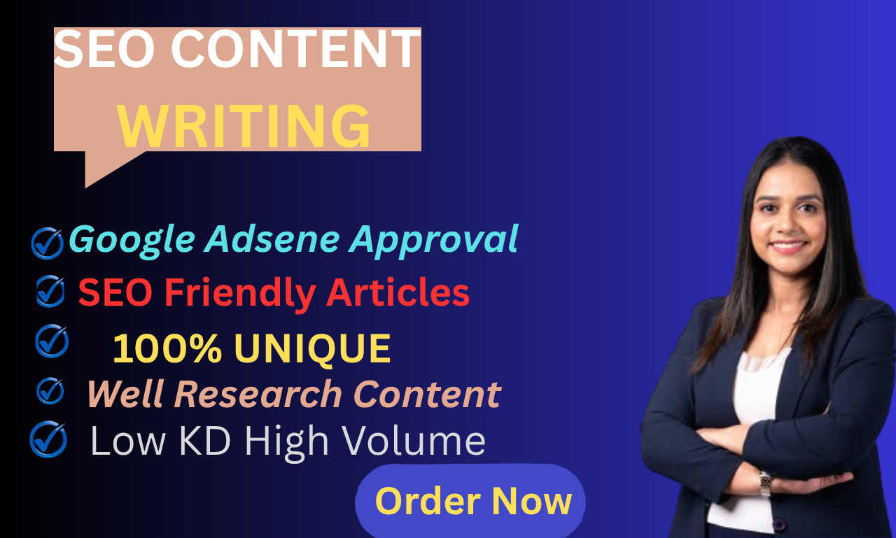I Will Write SEO Optimized Blog Posts or Website Cont...