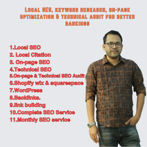 Local SEO, keyword research, website optimization &...